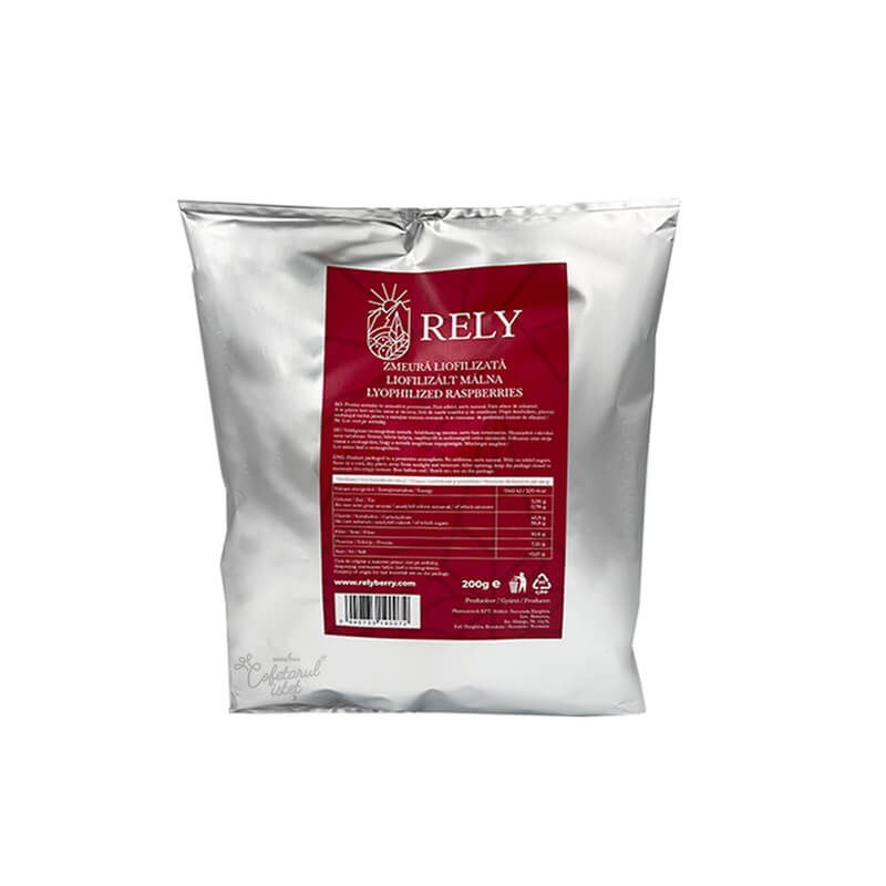 Zmeura Liofilizata Intreaga, Rely, 200g [2]