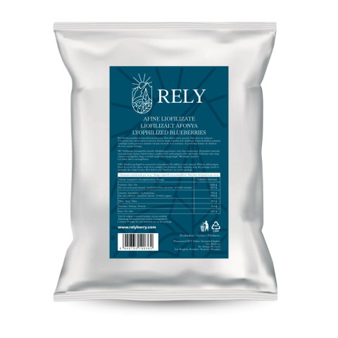 Materii Prime, Ingrediente - Afine de Cultura Liofilizate Intregi, Rely, 800g