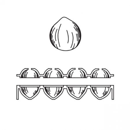 Aluna/Nuca Cocos 3D, Ø5.4xH6 cm - Forma Silicon Monoportii golet, 8 cavitati [2]
