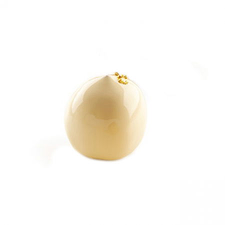 Forme de Silicon Cofetarie - Aluna/Nuca Cocos 3D, Ø5.9xH6.2 cm - Forma Silicon Monoportii, 5 cavitati