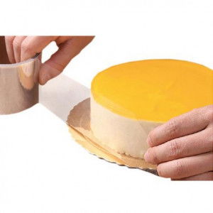 Ustensile Decorare Tort - Banda Acetofan PVC latime 6 cm, Grosime 80 microni, Rola 300 M