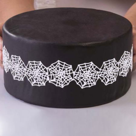 Cofetarie - Ustensile - Banda Silicon Dantela 35x4.6 cm