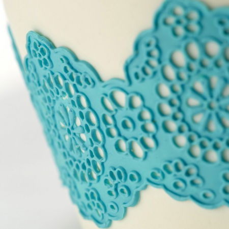 Mulaje Decor Dantela - Banda Silicon Dantela 36x6.5 cm