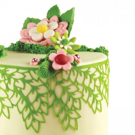 Mulaje Decor Dantela - Banda Silicon Dantela 36x6.5 cm