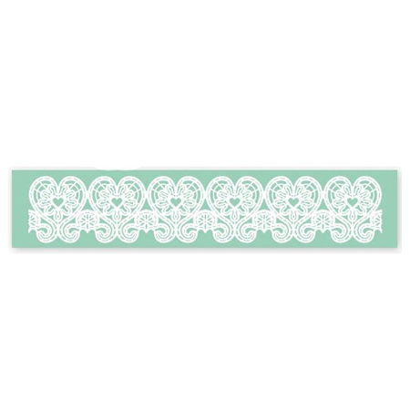 Mulaje Decor Dantela - Banda Silicon Dantela 36x7 cm