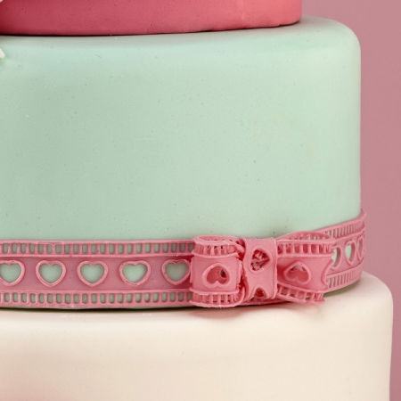 Mulaje Decor Dantela - Banda Silicon Dantela 37.5x7 cm