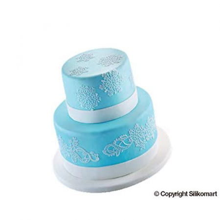 Banda Silicon Dantela Fulgi Zapada 40 x 20 x H 0.18 cm [2]