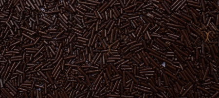 Decoratiuni Comestibile, Decor Tort - Bastonase Compound Negru (Fideos Coral Nego) 1 kg Norte Eurocao