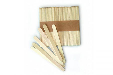 Ustensile Inghetata, Gelaterie - Bastonase Lemn Desert/Inghetata pe bat, 11.3x1xH0.2 cm, 500 buc