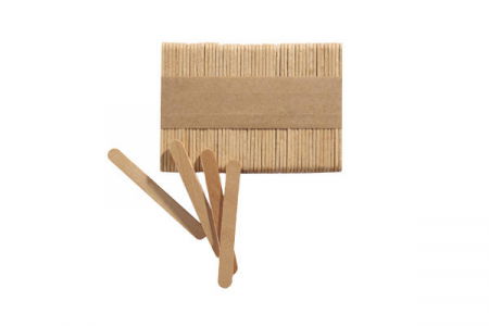 Ustensile Inghetata, Gelaterie - Bastonase Lemn Desert/Inghetata pe bat, 7.2x0.8xH0.2 cm, 500 buc