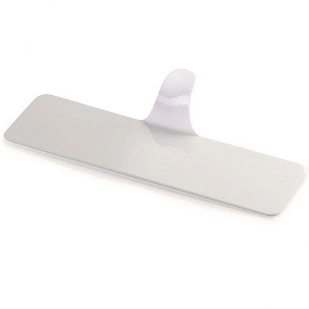 Accesorii Tort, Candy Bar, Bufet - Baza Plastic Prezentare Monoportii, Model Dreptughiular Transparent, 13 x 3.8 cm, Set 250 Buc