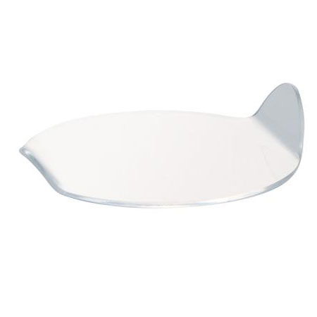Accesorii Tort, Candy Bar, Bufet - Baza Plastic Prezentare Monoportii, Model Oval Transparent, 9.6 x 8.5 x H 2 cm, Set 100 Buc