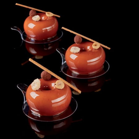 Accesorii Tort, Candy Bar, Bufet - Baza Plastic Prezentare Monoportii, Model Rotund Transparent, Ø 8 cm, Set 250 Buc