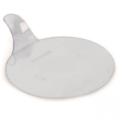 Accesorii Tort, Candy Bar, Bufet - Baza Plastic Prezentare Monoportii, Model Rotund Transparent, Ø 8 cm, Set 250 Buc