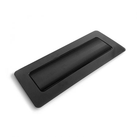 Accesorii Tort, Candy Bar, Bufet - Baza Plastic Prezentare Torturi, Model Dreptunghi Negru, 28.5 x 12 x H 0.7 cm, Set 10 Buc