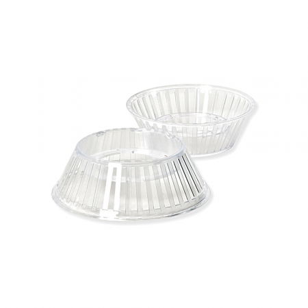 Ciocolaterie - Matrite, Ustensile - Baze Oua Ciocolata 250 g, Material Plastic Transparent, Ø8.7xH3 cm, Set 10 Buc