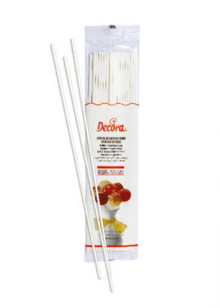 Cofetarie - Ustensile - Betisoare LolliPops / CakePops, Hartie Termorezistenta, Ø 0.4 x L 15.2 cm, Set 25 Buc