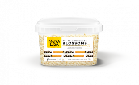 Flakes Bucati, Granule - Bucle Ciocolata Alba (Blossoms White) Mona Lisa 1 Kg