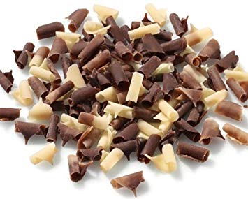 Flakes Bucati, Granule - Bucle DUO Ciocolata Alba si Neagra (Blossoms White & Dark) Mona Lisa 1 kg