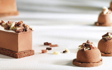 Flakes Bucati, Granule - Bucle DUO Ciocolata Alba si Neagra (Blossoms White & Dark) Mona Lisa 1 kg