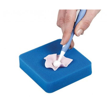 Ustensile Decorare Tort - Bureti Modelare Flori si Decoruri Pasta Zahar, Set 2 Buc