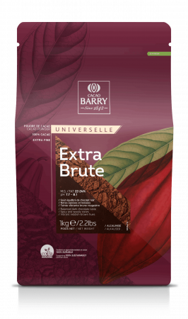 Cacao si Unt de Cacao - Cacao pudra alcalinizata 22-24%, Extra Brute, 1 kg, Cacao Barry