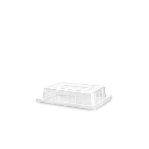 Ustensile Inghetata, Gelaterie - Capac Dome, 25 x 36 x H 6 cm, Transparent, Set 100 buc
