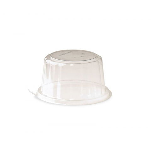 Accesorii Tort, Candy Bar, Bufet - Capac Dome Ø 9.5 x H 5 cm, Transparent, Set 50 buc