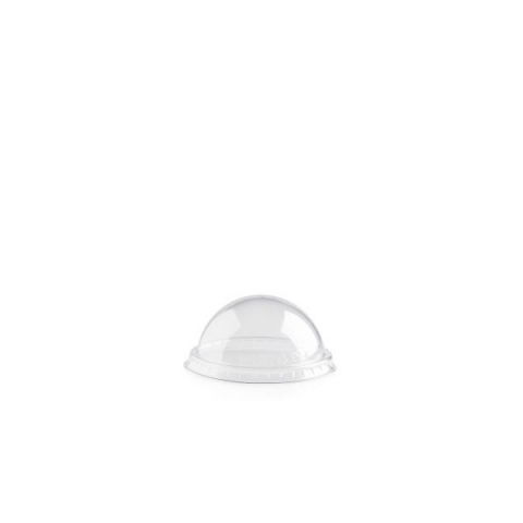 Accesorii Tort, Candy Bar, Bufet - Capac Dome pentru Pahare Beppino, Transparent, Ø 9.8 x H 4.4 cm, Set 50 buc