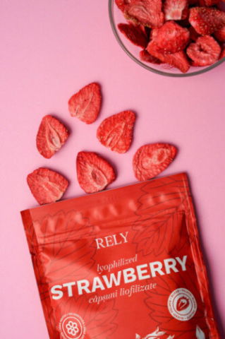 Capsuni Liofilizate Felii 18g – Gust intens, natural si crocant [2]