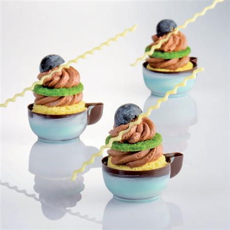 Ciocolaterie - Matrite, Ustensile - Cescute Mari Ciocolata Ø5.5xh2.3 cm - Matrita Policarbonat