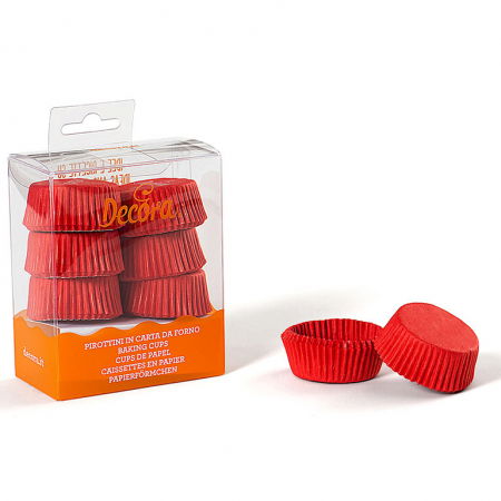 Chese M Hartie Rosu, Ø 4 x H 2 cm, 120 buc [2]