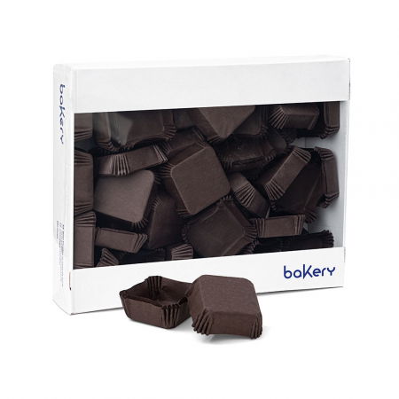 Accesorii Tort, Candy Bar, Bufet - Chese Patrate Hartie Maro, 6 x 6 x H 2 cm, 700 buc