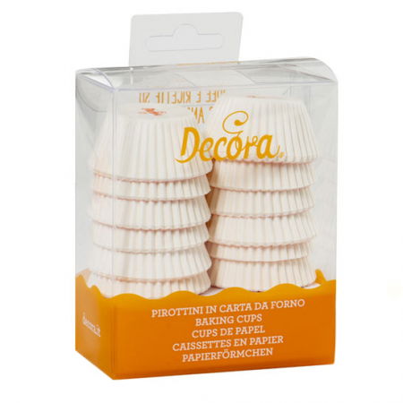 Accesorii Tort, Candy Bar, Bufet - Chese S Hartie Alb, Ø 3.2 x H 2.2 cm, 200 buc