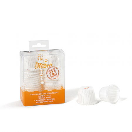 Chese S Hartie Creponata Alb, Ø 3 x H 3.5 cm, 35 buc [2]