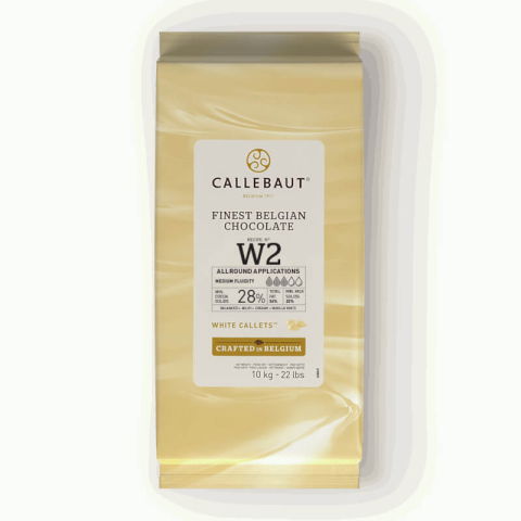 Ciocolata Alba - Ciocolata Alba 28% Recipe W2, 10 Kg, Callebaut