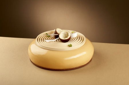 White Chocolate with Caramel 30%, Belcolade Selection Amber, 4 kg, [3]