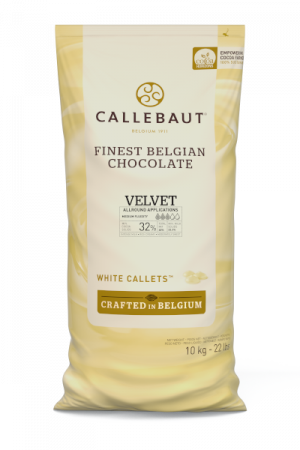 Ciocolata Alba - Ciocolata Alba 32% VELVET, 10 Kg, Callebaut