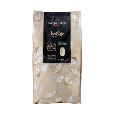 Ciocolata - Ciocolata Alba Ivoire 35 %, Valrhona