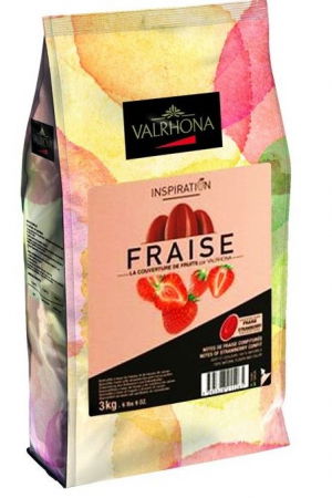 Ciocolata Colorata si cu Arome - Ciocolata de Capsuni, 3 Kg, Inspiration Valrhona