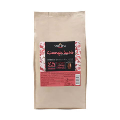 Ciocolata - Ciocolata cu Lapte 41% Guanaja Lactee, 3 Kg, Valrhona