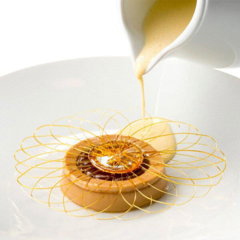 Ciocolata cu Lapte - Ciocolata cu Lapte si Caramel 31 % Lactee Caramel, 5 Kg, Cacao Barry