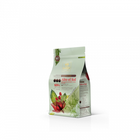 Ciocolata BIO Organica - Ciocolata Neagra 65% Alto El Sol, 1 kg, Cacao Barry