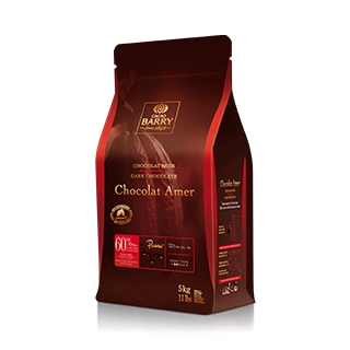 Ciocolata Neagra - Ciocolata Neagra 60% Amer, 5 kg, Cacao Barry