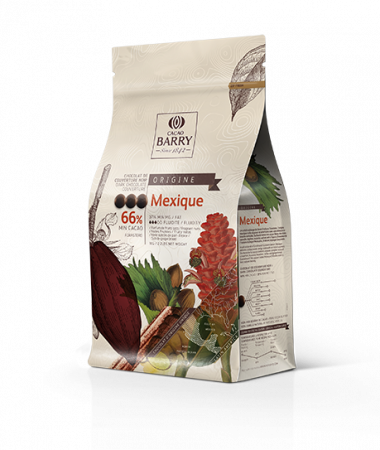 Ciocolata Neagra - Ciocolata Neagra 66 % Mexique, 1 kg, Cacao Barry