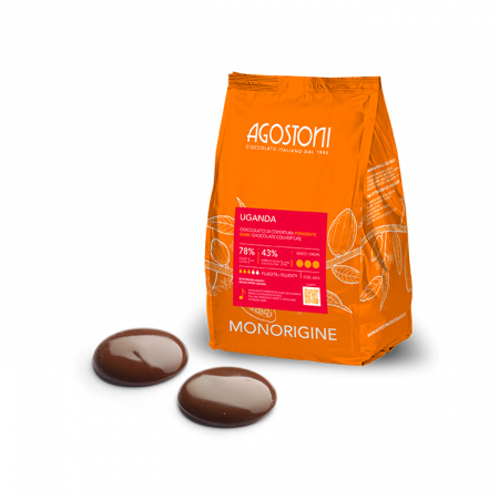 Ciocolata Neagra - Ciocolata Neagra 78%, origine Uganda, 4kg, Icam