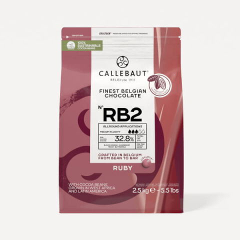 Ciocolata - Ciocolata RUBY 2 RB2 Callebaut