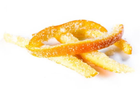 Flori, Fructe deshidratate, Liofilizate - Coaja de Portocala Confiata Fasii, 470 g, Royal Steensma