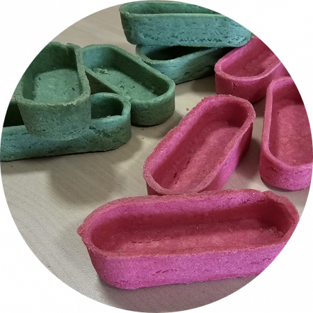 Coji de Tarte MiniEclere, roz, 240 buc [3]