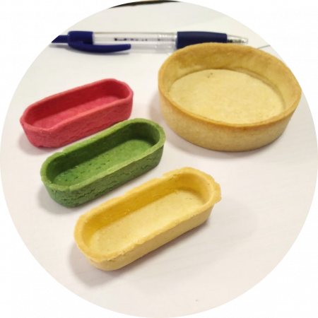 Coji Bomboane, Tarte - Coji de Tarte MiniEclere, verde, 240 buc